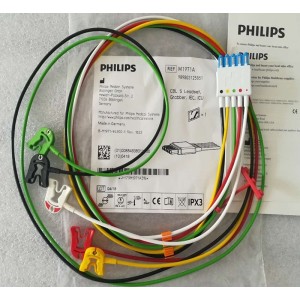 Philips Patient Monitor 5 Lead ECG Cable IEC 