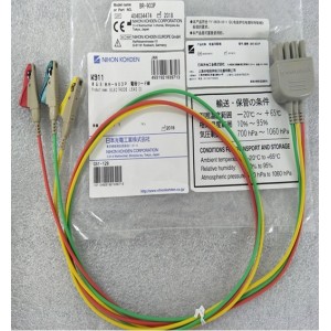 Nihon Kohden ECG 3 Lead Wire K911 BR-903P Clip Type