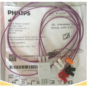 PHILIPS 3 Lead Miniclip AAMI 0.7M REF: M1624A or 989803144941