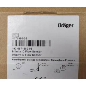 Drager Infinity ID Flow Sensor, PN : 6871980-05 