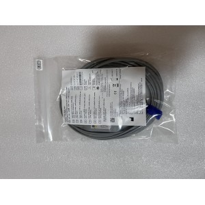 ECG Cable 3-lead,6 pin,Defib,AHA,Snap,3.4m